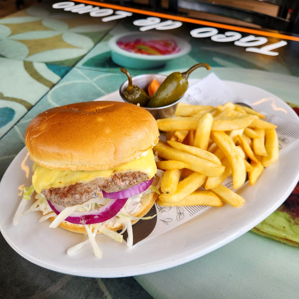Hamburguesa, foto 1 de 2