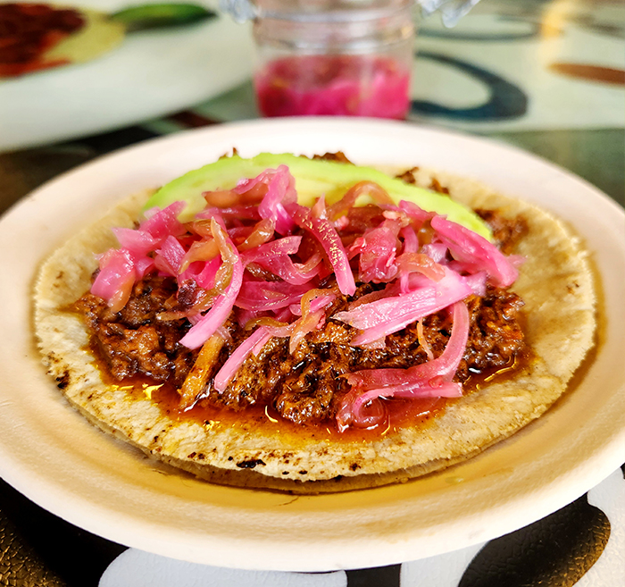 Foto de Taco individual de cochinita